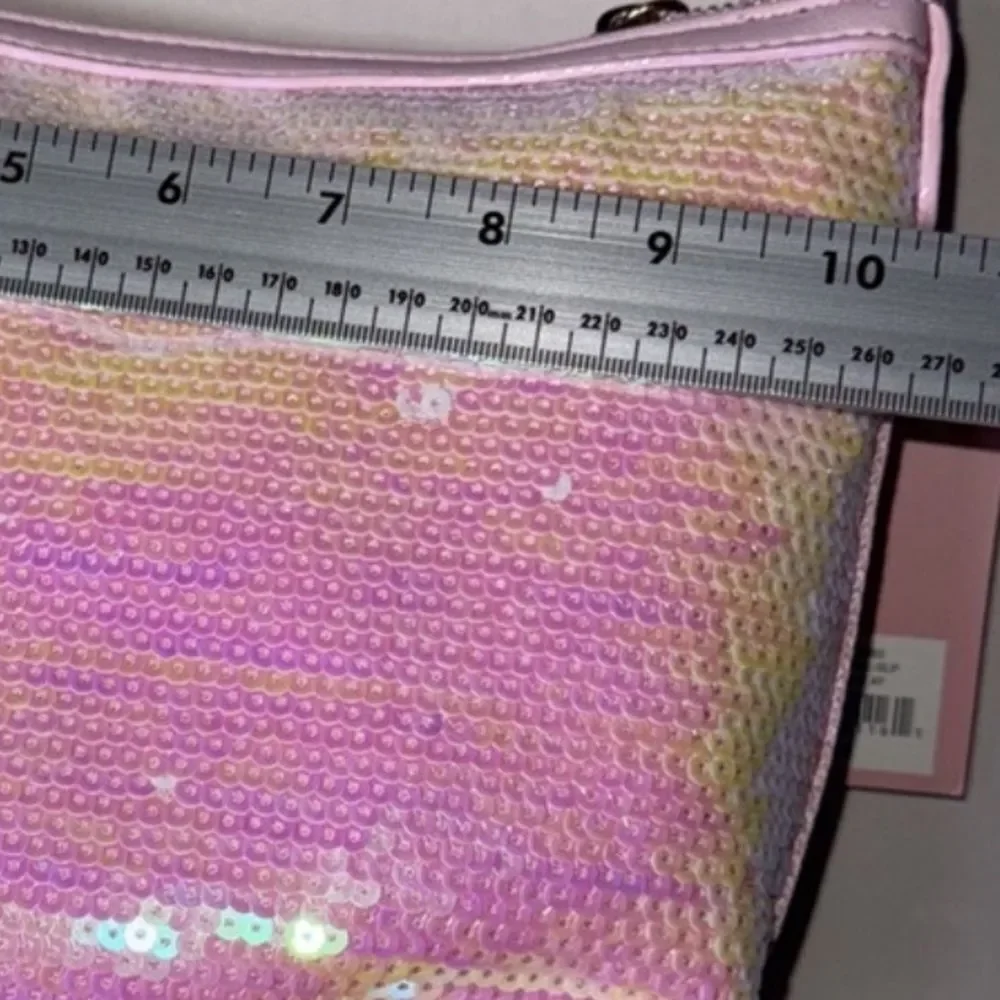 Juicy Couture Sequin Hobo Bag + Viva La Juicy Noir 30ml & Sparkling Rose Oil NWT